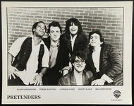 Vintage The Pretenders Warner Bros Records Publicity Photo Chrissie Hynde