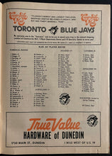 Load image into Gallery viewer, 1977 Toronto Blue Jays Inaugural Season Spring Training Program MLB Baseball VTG
