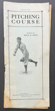Load image into Gallery viewer, 1910 Baseball Correspondence League Of America Issued Pitching Course Booklet
