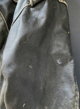 Load image into Gallery viewer, 1990s Indian Distressed Leather Motorcycle Jacket w/Large Back Patches M Vintage
