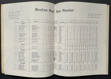 Load image into Gallery viewer, 1964 MLB Baseball Boston Red Sox Official Season Yearbook + Pesky Insert Photo
