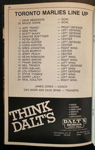 Load image into Gallery viewer, 1982-82 Signed Toronto Marlboros Autographed Media Guide Bob Cole Peter Zezel +
