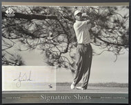 2005 Tiger Woods Autographed Upper Deck SP Signature Golf Signed Limited Edition