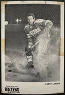 1972-73 Danny Lawson Philadelphia Blazers WHA Hockey Photo Teams Only Season