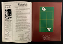 Load image into Gallery viewer, 1983 Maple Leaf Gardens Molson Light Challenge Tennis Tour Program + Ticket Stub
