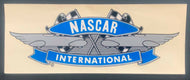 1960's NASCAR International Car Window Decal Sticker Vintage Racing