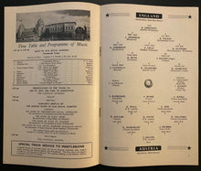Load image into Gallery viewer, 1962 FIFA England Austria Soccer Friendly Program Wembley Stadium London Vintage
