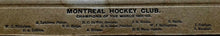 Load image into Gallery viewer, 1901-02 Stanley Cup Champions Montreal Hockey Club M.A.A.A. Team Cabinet Photo
