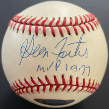 Load image into Gallery viewer, George Foster Autographed Signed Rawlings Major League Baseball MVP 77 Tri-Star
