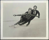 Original 1962 World Champion Figure Skaters Otto + Marie Jelinek Signed Photo