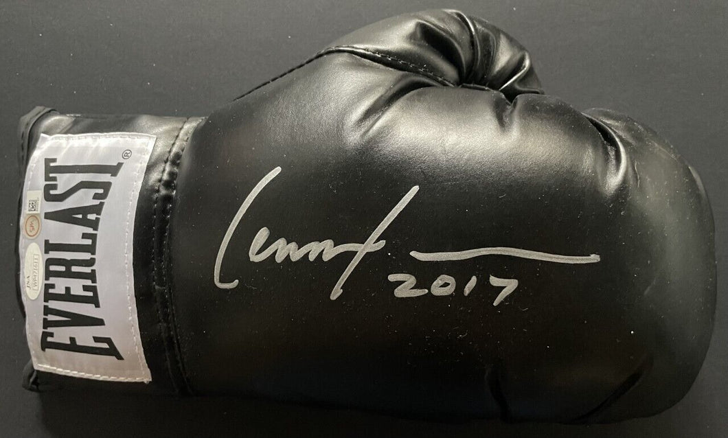 Lennox Lewis Signed Everlast Boxing Glove Autographed JSA COA