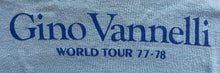 Load image into Gallery viewer, Gino Vannelli Vintage World Tour 77-78 Original Concert T-Shirt
