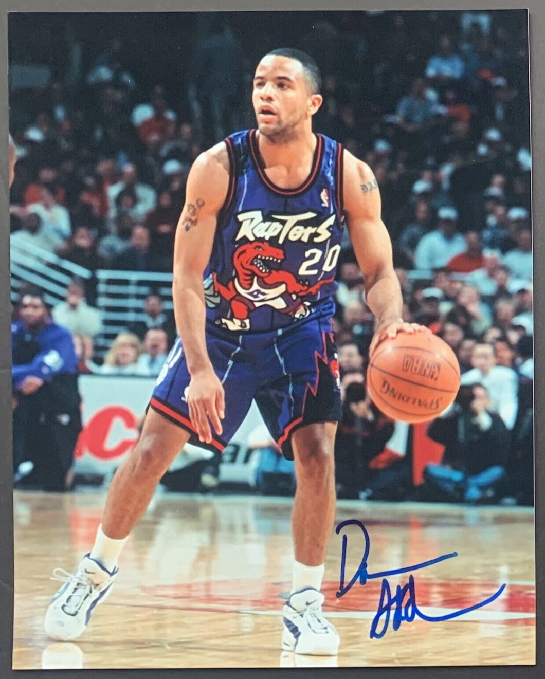 Damon Stoudamire Signed Autographed 8x10 NBA Basketball Photo Toronto Raptors