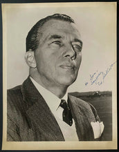 Load image into Gallery viewer, Ed Sullivan Signed Photo Autographed Portrait Celebrity Hollywood Authentic JSA
