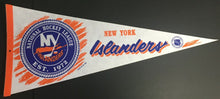 Load image into Gallery viewer, New York Islanders NHL Hockey Pennant EST 1972 Full Size 29.5&quot; Vintage
