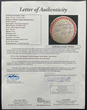 Load image into Gallery viewer, National League Umpiring Crew Multi Autographed Baseball x5 Wandlestedt JSA LOA
