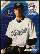 2018 Toronto Blue Jays Season Opening Game Program Roy Halladay #32 Retired