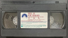 Load image into Gallery viewer, 1962 Hell Is For Heroes VHS + Sleeve Bob Newhart Autographed/ Signed Vintage
