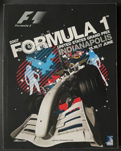Load image into Gallery viewer, 2007 Indianapolis Speedway US Grand Prix Ticket + Program Lewis Hamilton Wins
