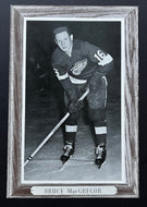 1950-64 Beehive Corn Syrup Group 3 Hockey Photo Bruce Macgregor NHL Dark Sweater