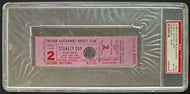 1960's Chicago Blackhawks Stanley Cup Playoffs Game 2 Proof Full Ticket PSA 6