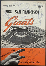 Load image into Gallery viewer, San Francisco Giants Autographed Signed Spring Training MLB Baseball Program x13
