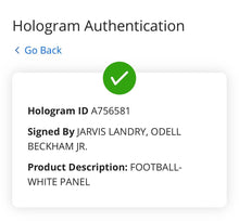 Load image into Gallery viewer, Odell Beckham Jr +Jarvis Landry Signed Browns Football Autographed Fanatics NFL
