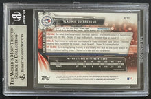 Load image into Gallery viewer, 2017 Bowman Prospects Vladimir Guerrero Jr Signed Baseball Card Blue Jays BAS

