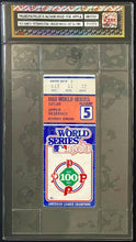 Load image into Gallery viewer, 1983 World Series Baseball Ticket Game 5 Phillies vs Orioles icert Authentic
