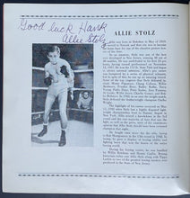 Load image into Gallery viewer, Autographed New Jersey Boxing Hall of Fame 10th Anniversary Program Signed VTG
