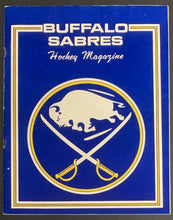 Load image into Gallery viewer, 1971 Buffalo Memorial Auditorium NHL Hockey Program Sabres vs Golden Seals
