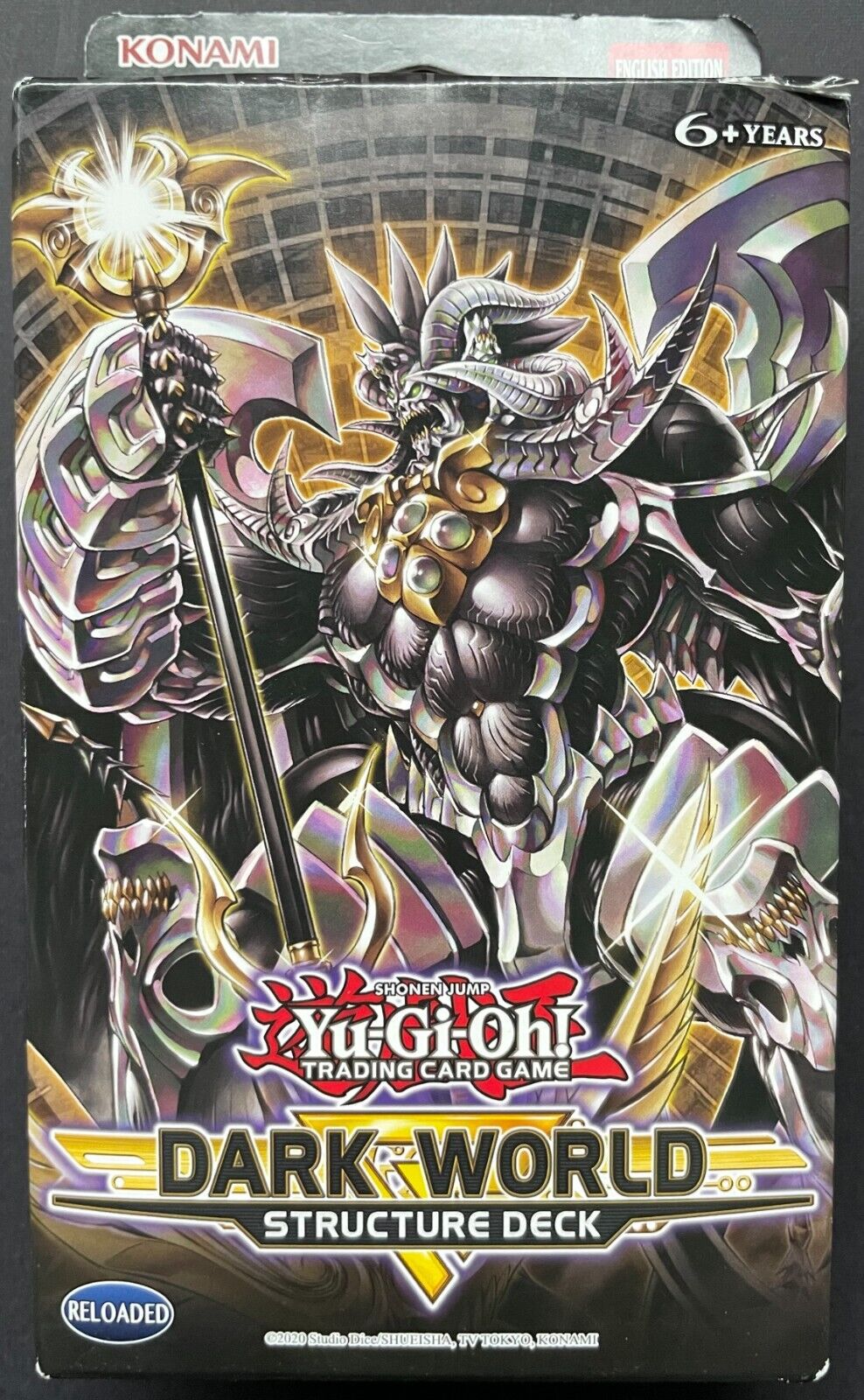 2020 Yu-Gi-Oh CCG Dark World Structure Deck 3 Boxes x45 Cards Shonen J Glory Days Collectibles 2020 Yu-Gi-Oh CCG Dark World Structure Deck 3 Boxes x45 Cards Shonen J Glory Days Collectibles