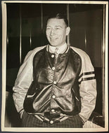 1940's Type 1 Photo Dit Clapper Boston Bruins NHL HOFer Art Ross Collection