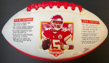 Load image into Gallery viewer, Patrick Mahomes Autographed MVP Custom Football Signed Kansas City Chiefs JSA
