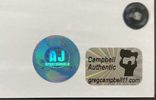 Load image into Gallery viewer, Gregory Campbell Autographed Signed Boston Bruins NHL Hockey Photo AJ COA
