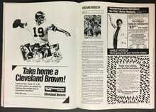 Load image into Gallery viewer, 1988 NFL Football Playoff Program Cleveland Stadium Browns vs Baltimore Colts
