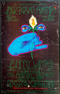 1970 Jack Bruce Vintage Concert Poster Filmore West / Winterland Bill Graham