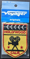 Vintage Hollywood California Voyager Originals Patch Original Packaging Crest