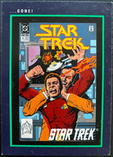 Load image into Gallery viewer, June 1990 Star Trek Comic Book + Matching Card Vintage DC
