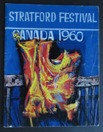 1960 Vintage Stratford Shakespeare Festival Program Christopher Plummer Canada