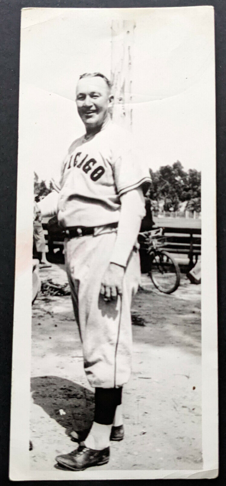 1920's Original Type 1 Photo Chicago Cubs Hall Of Fame Catcher Gabby Hartnett