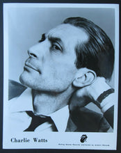 Load image into Gallery viewer, Circa 1990 Rolling Stones Charlie Watts Publicity Photo - Rolling Stones Records

