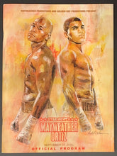 Load image into Gallery viewer, 2011 Floyd Money Mayweather vs Ortiz Boxing Program Star Power
