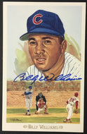 Billy Williams Autographed Signed Perez-Steele Post Card MLB Baseball HOFER