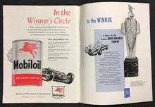 Load image into Gallery viewer, 1951 Indy 500 Motor Speedway Race Day Program Duke Nalon Wins Racing Vintage
