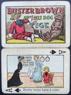 1906 Buster Brown and his Tige Playing Cards Full Deck 52 Cards Comics Vintage