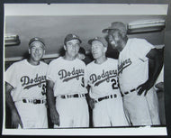 Circa 1950 MLB Los Angeles Dodgers Jackie Robinson Vintage Photo - Louis Requena