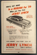 Load image into Gallery viewer, 1953 Detroit Red Wings Johnny Bower Autographed Signed Program NHL Hockey VTG
