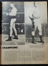 Load image into Gallery viewer, 1960 Boxing Illustrated Magazine Archie Moore + Early Cassius Clay Featured Vtg
