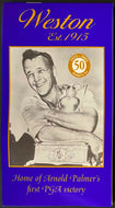 2005 Weston Golf Country Club Course Guide Arnold Palmer 50th Anniversary Cover